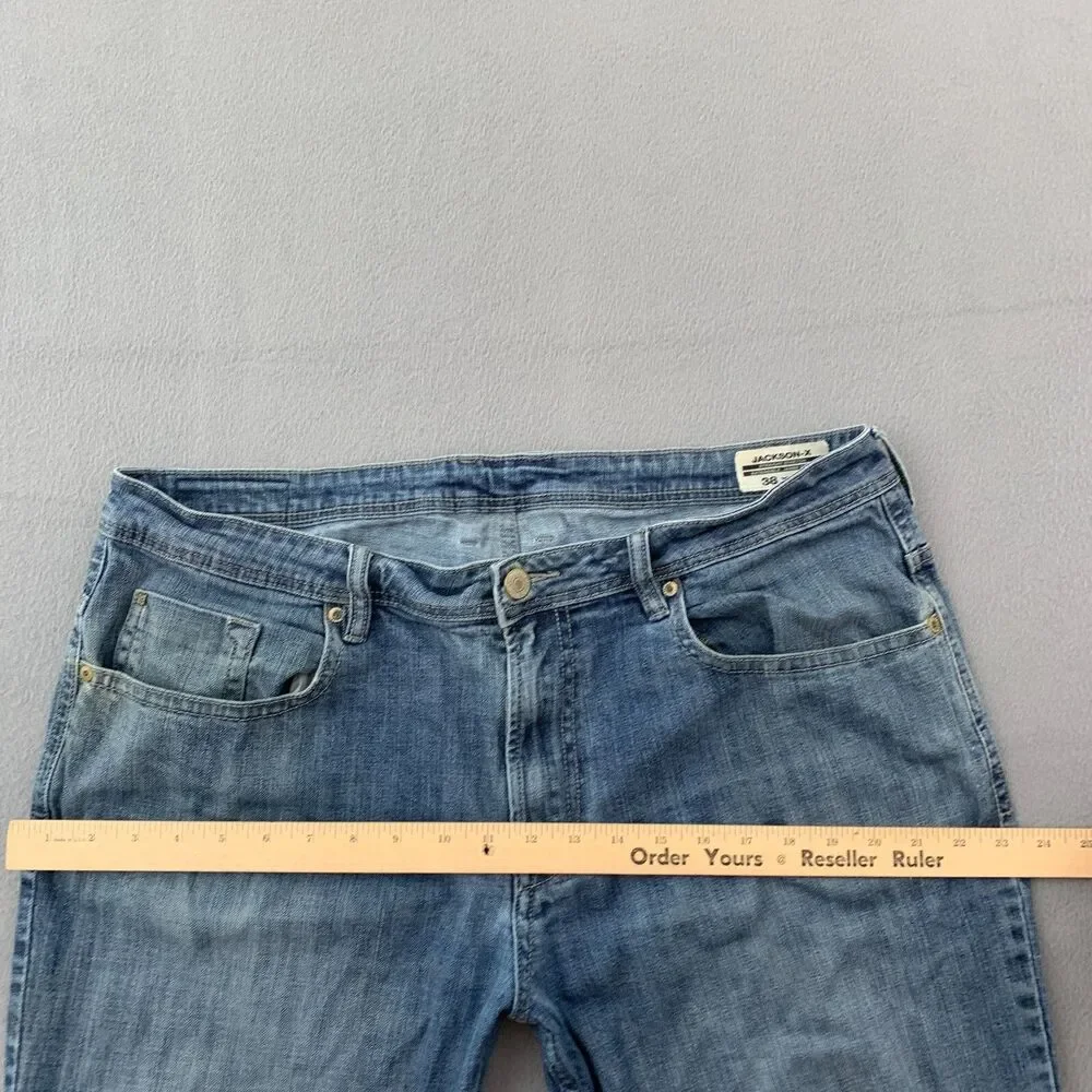Buffalo David BittonJeans Mens 38x31 (actual) Jackson-X Straight Fit Stretch